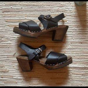 Lotta from Stockholm Cross Over Sandal Clogs